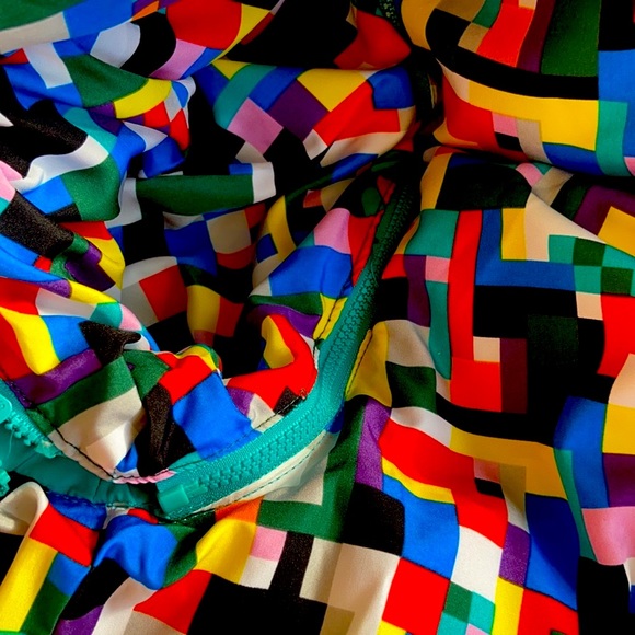 Large LEGO X Target Youth Color Block Puffer Jacket Coat New NWT Green &… - Picture 12 of 14